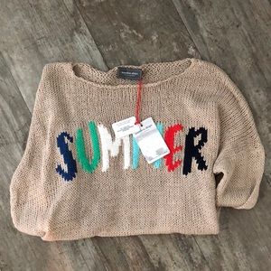 Wooden ships brand new sweater